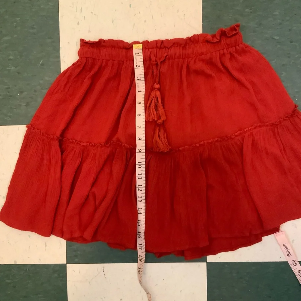 Elan Ruffle Mini Skirt - Picture 5 of 6